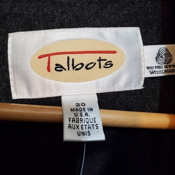 NWT! TALBOTS WOOL PEACOAT - Picture 6 of 11